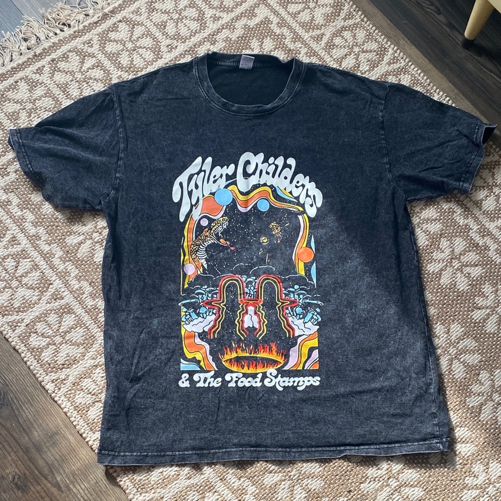Tyler Childers Black Graphic Band Tee